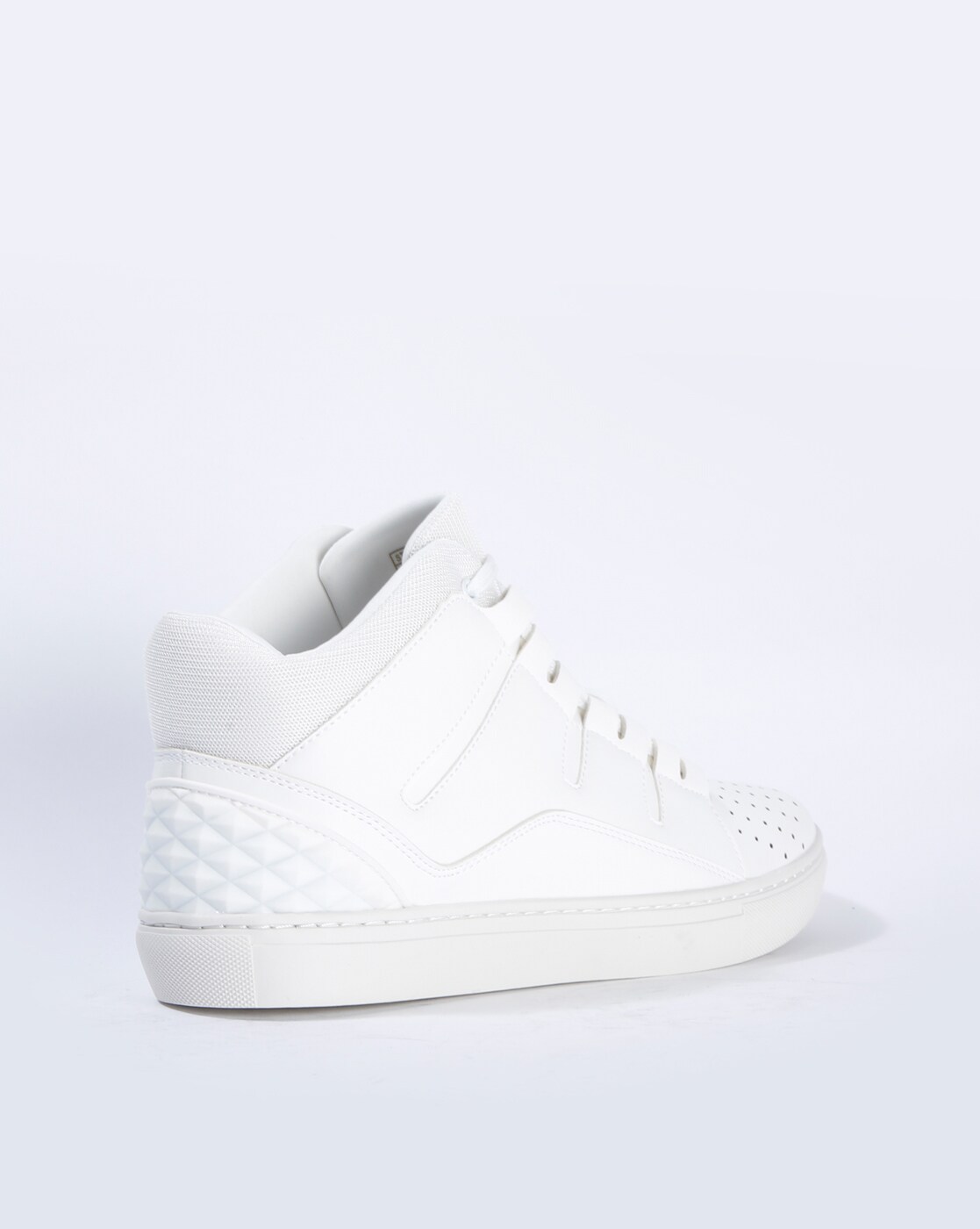 white sneakers mid top