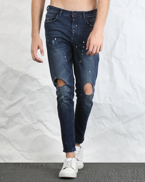 Buy Paint Stained Pants Online In India -  India