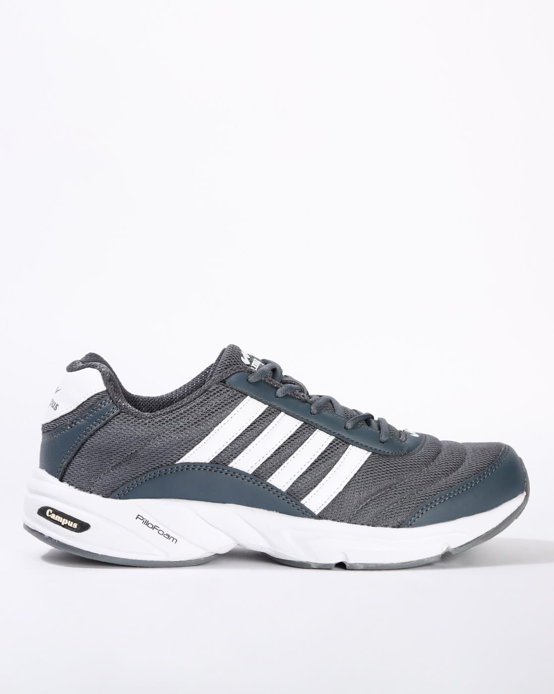 campus grey running shoes