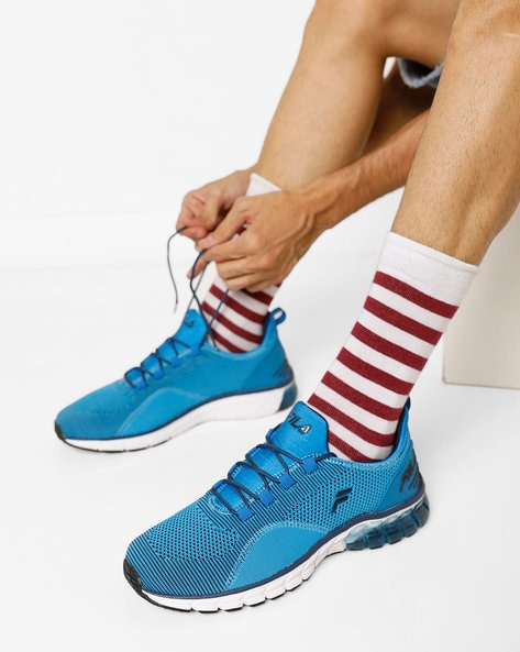 Fila sock shoes hotsell mens blue