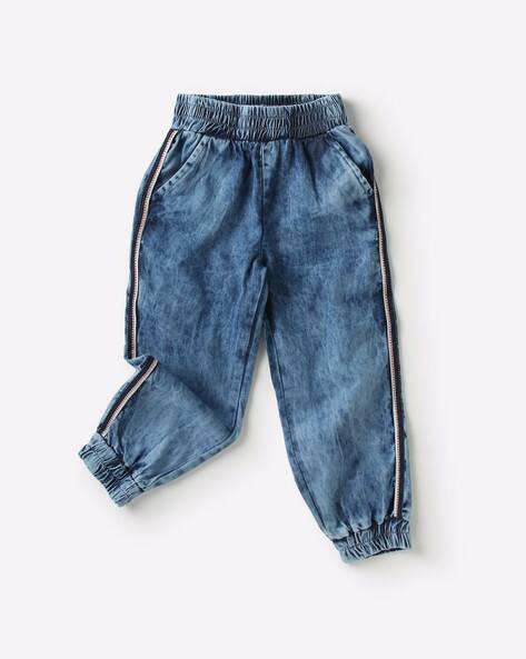 blue joggers for girls