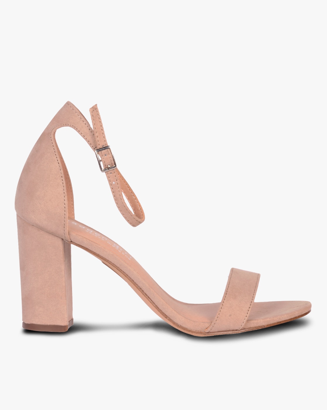 Buy Pink Heeled Sandals for Women by 
