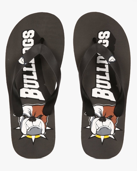 Mens 2025 bulldog slippers