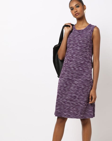 lilac shift dress