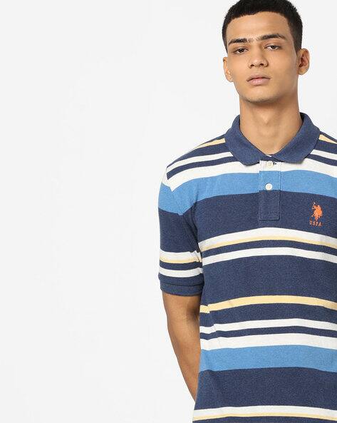 U.S. Polo Assn. Striped Polo T shirt