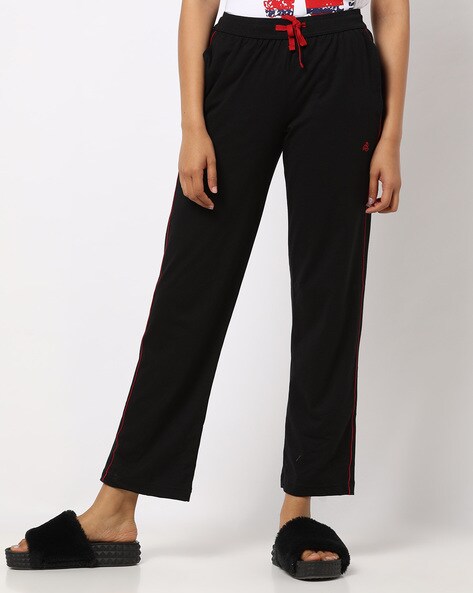 jockey black track pants