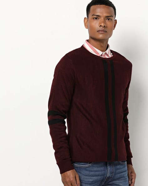 Buy Maroon Sweaters \u0026 Cardigans for Men 