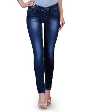 Fashion cult Lightly Washed Slim Jeans