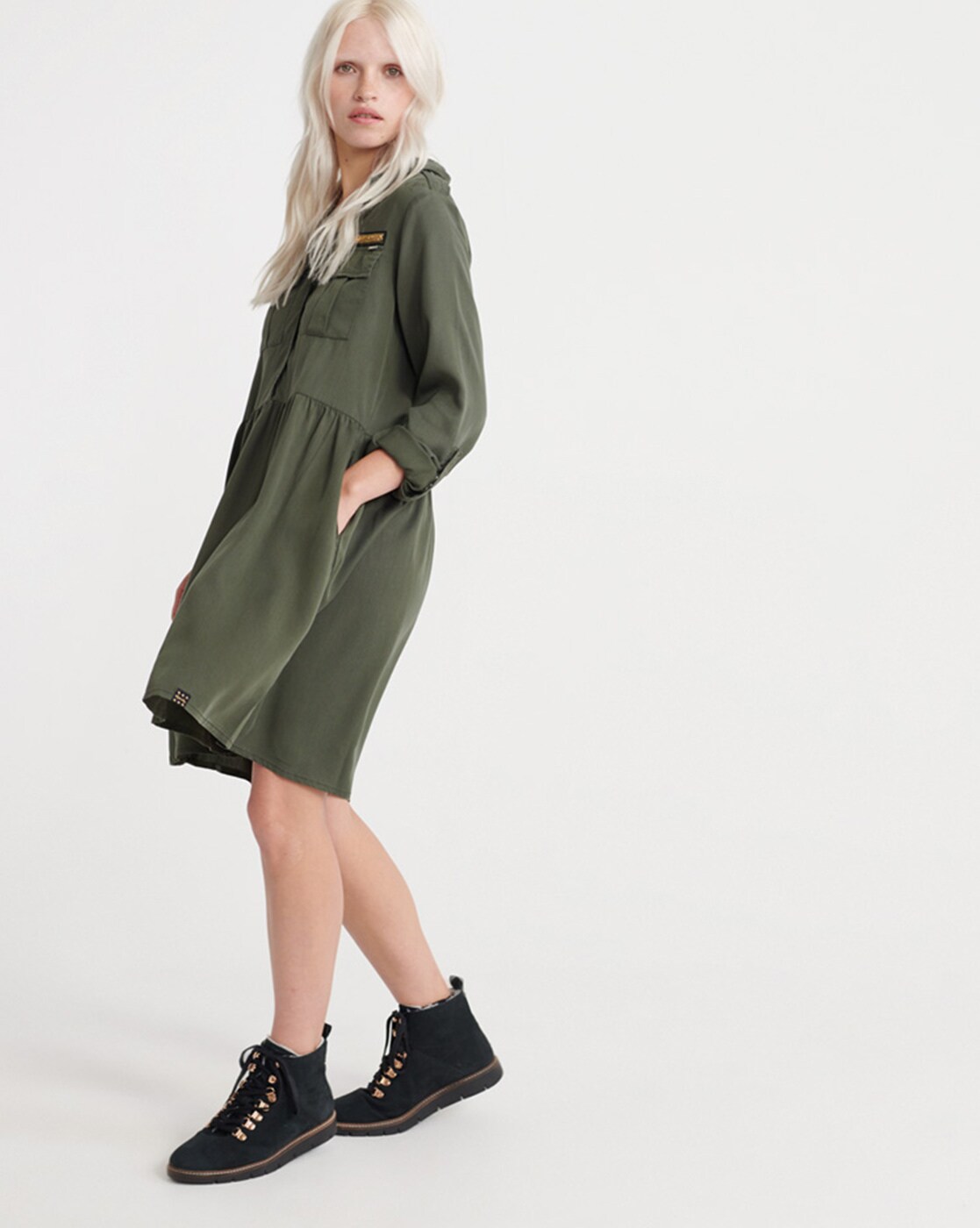 Buy Olive Dresses for Women by SUPERDRY ...