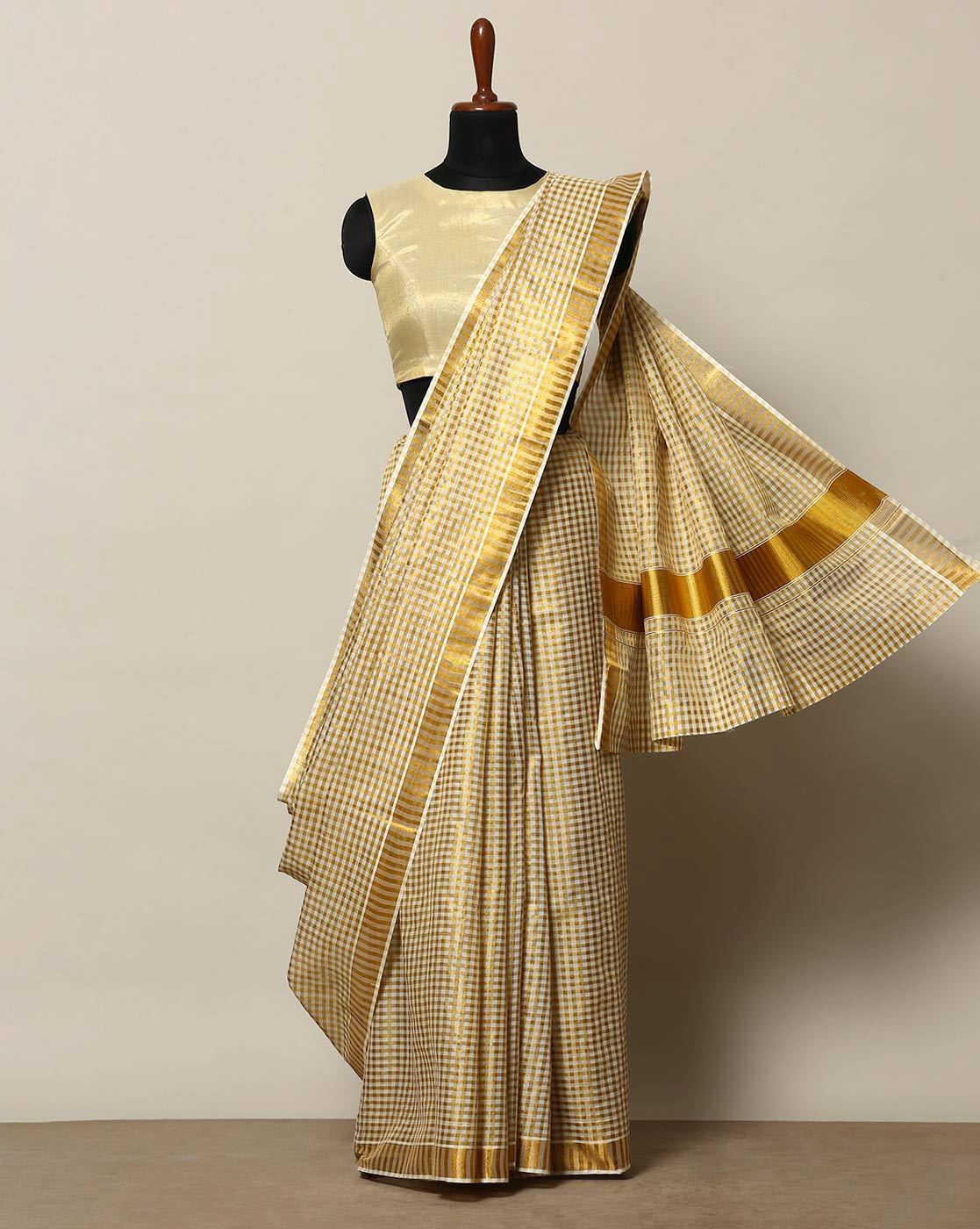 Where To Buy Kasavu (Onam) Saree Online | LBB