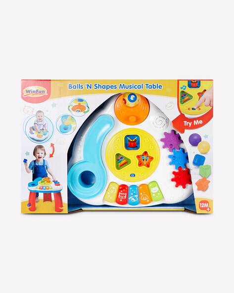 winfun balls and shapes musical table