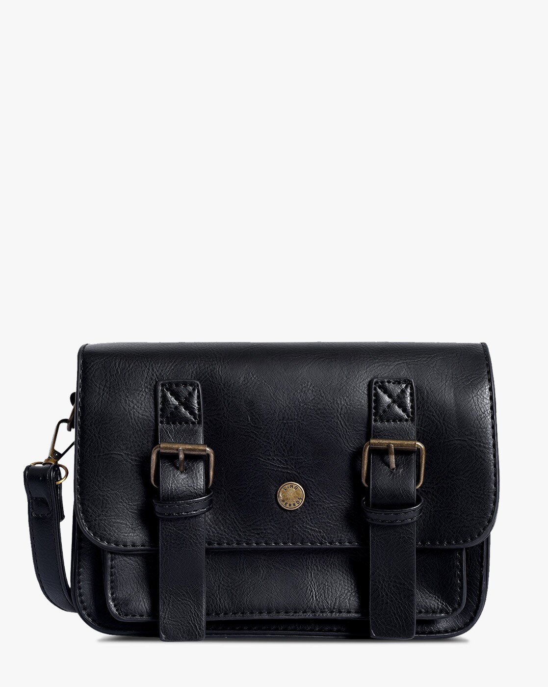 lino perros black handbag