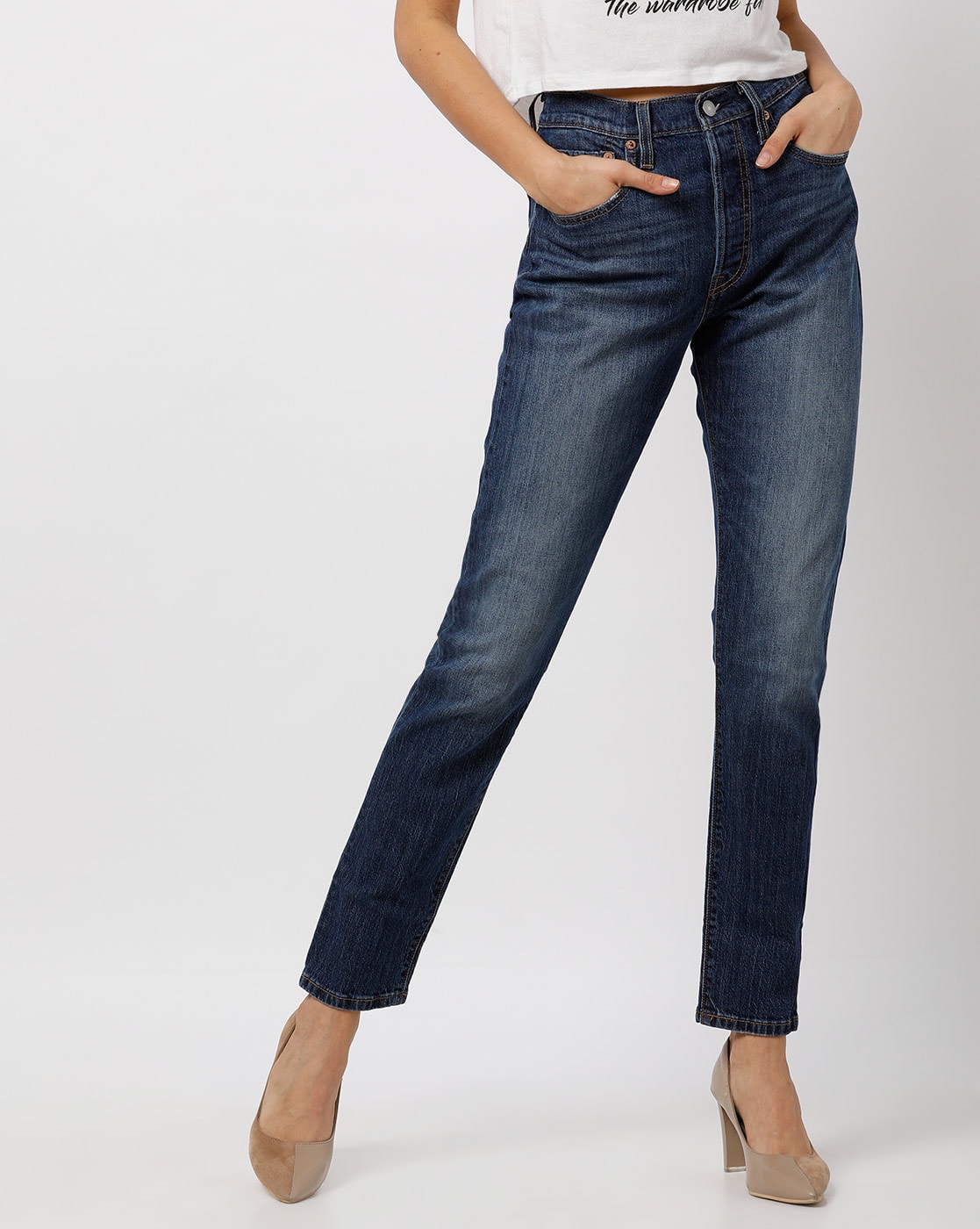 levi's ankle length jeans