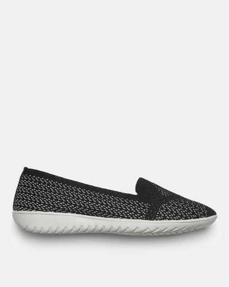 Textured Ballerina Flat Shoes (Image - 1)