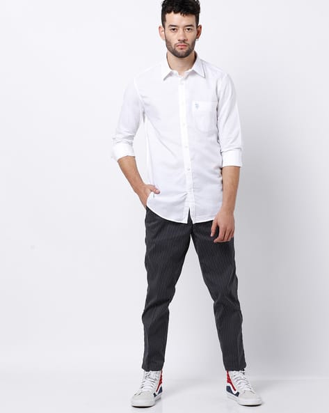 Tailored Fit Shirt with Patch Pocket (Image - 2)