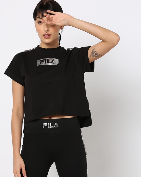 Buy Black Tops for Women by FILA Online 