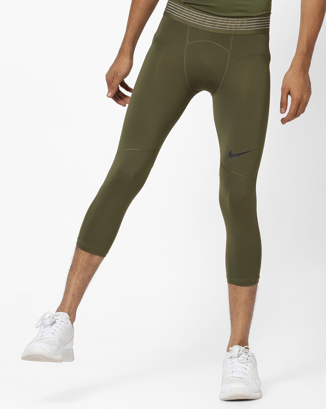 olive green nike leggings