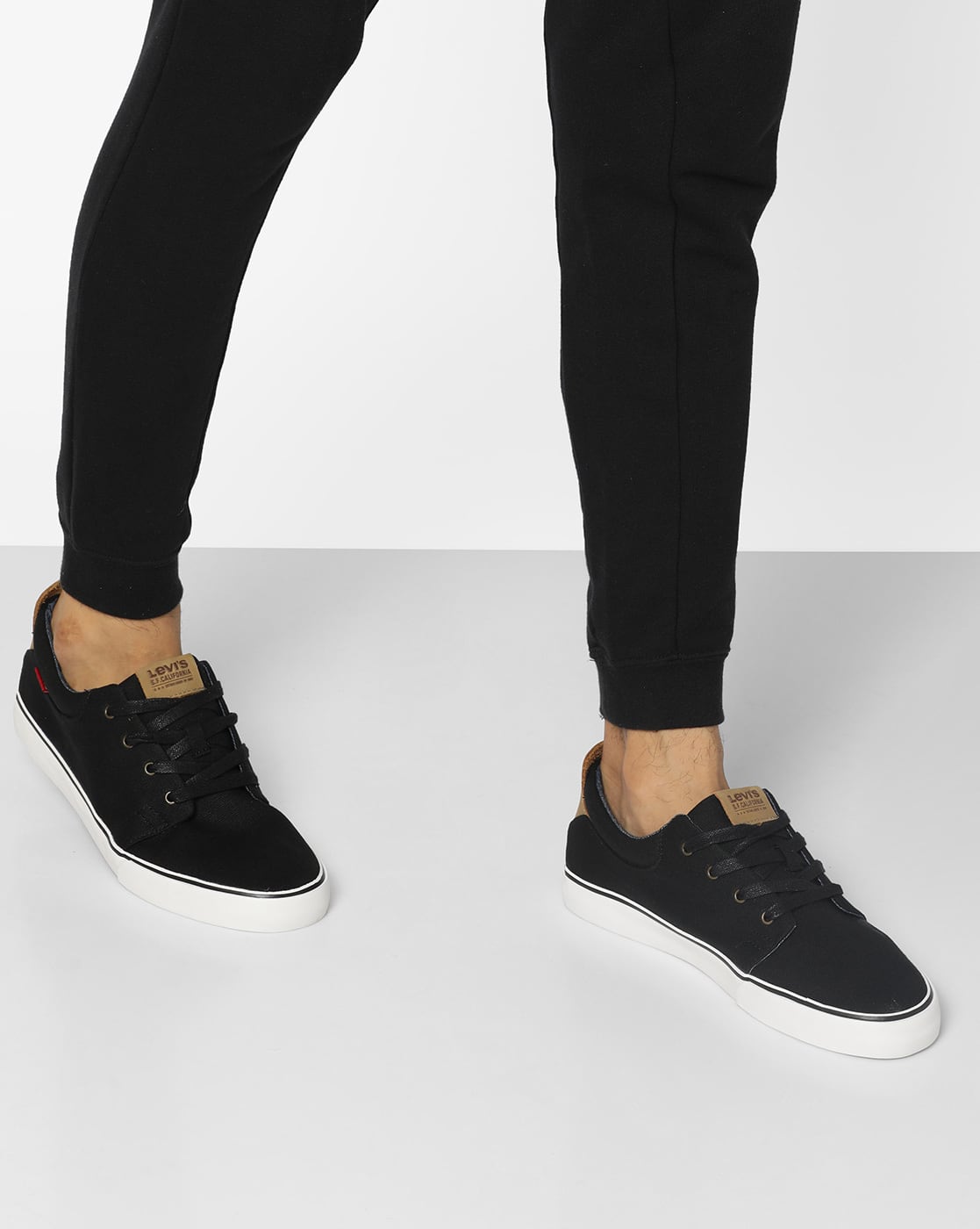 Buy Black Casual Shoes for Men by LEVIS 