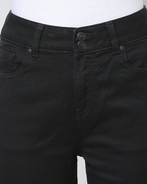 High-Rise Boomerang Skinny Jeans (Image - 1)