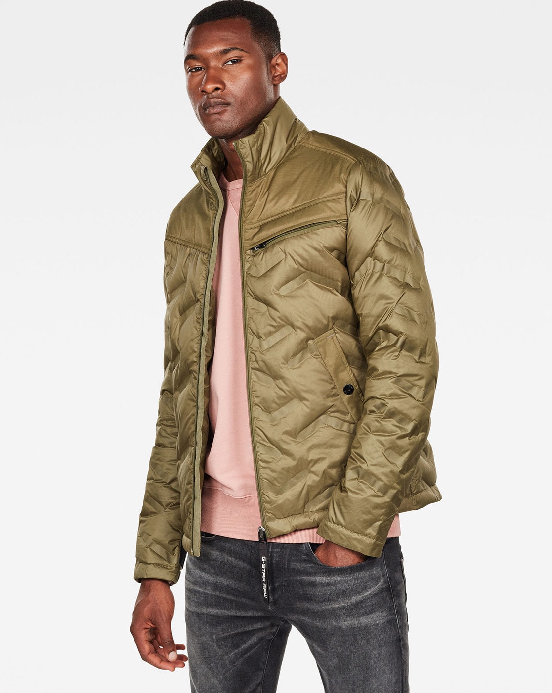 g star raw quilted jacket
