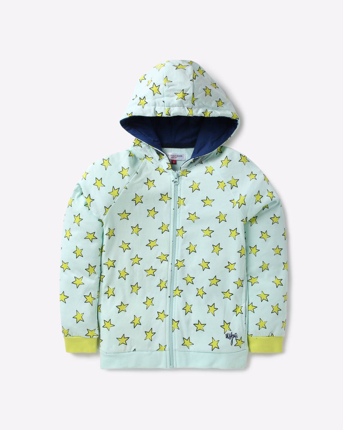 girls mint green hoodie