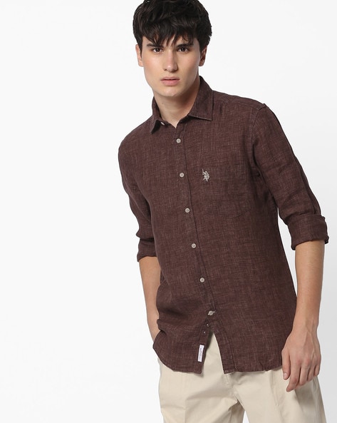 polo linen shirt