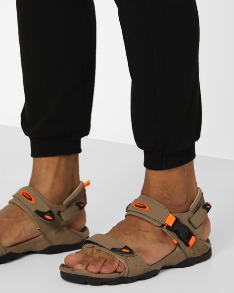 Sparx Men Grey, Orange Sandals - Price History