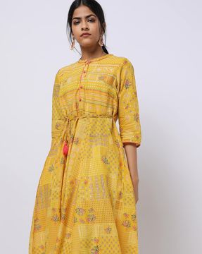 yellow brand kurta