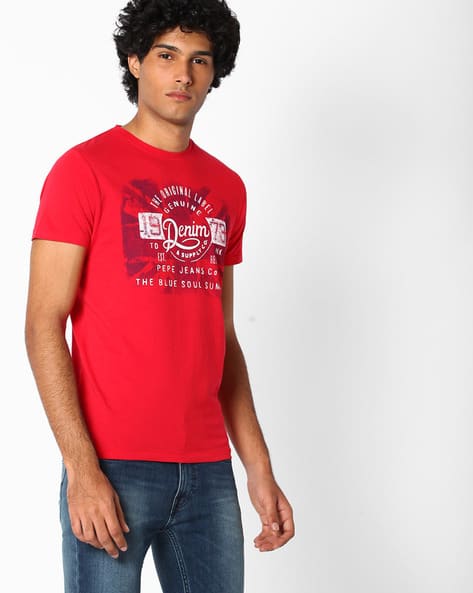 Graphic Print Slim Fit T-shirt