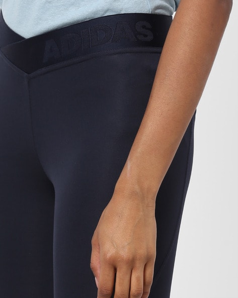 Buy Blue Leggings for Women by ADIDAS Online