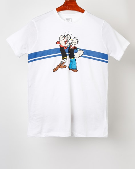 popeye t shirt zara