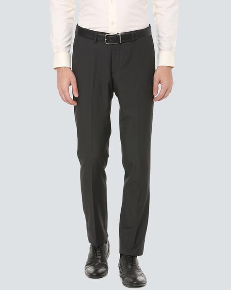 Cotton Polyester Lycra Men's Casual Grey Trousers, Regular Fit at Rs 550 in  Ludhiana