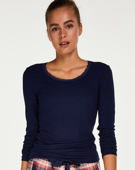 Buy Blue Tops & Tshirts for Women by Hunkemoller Online