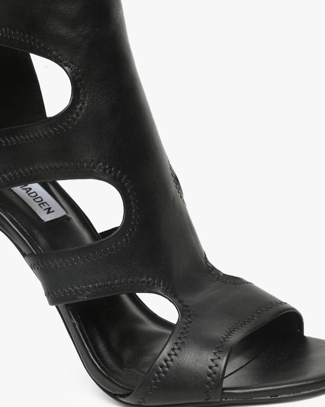 Correspondencia estar Cordelia Buy Black Heeled Sandals for Women by STEVE MADDEN Online | Ajio.com