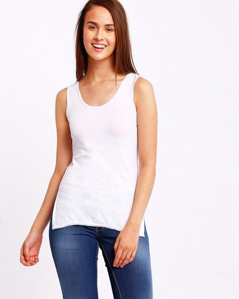 Buy White Camisoles & Slips for Women by Floret Online