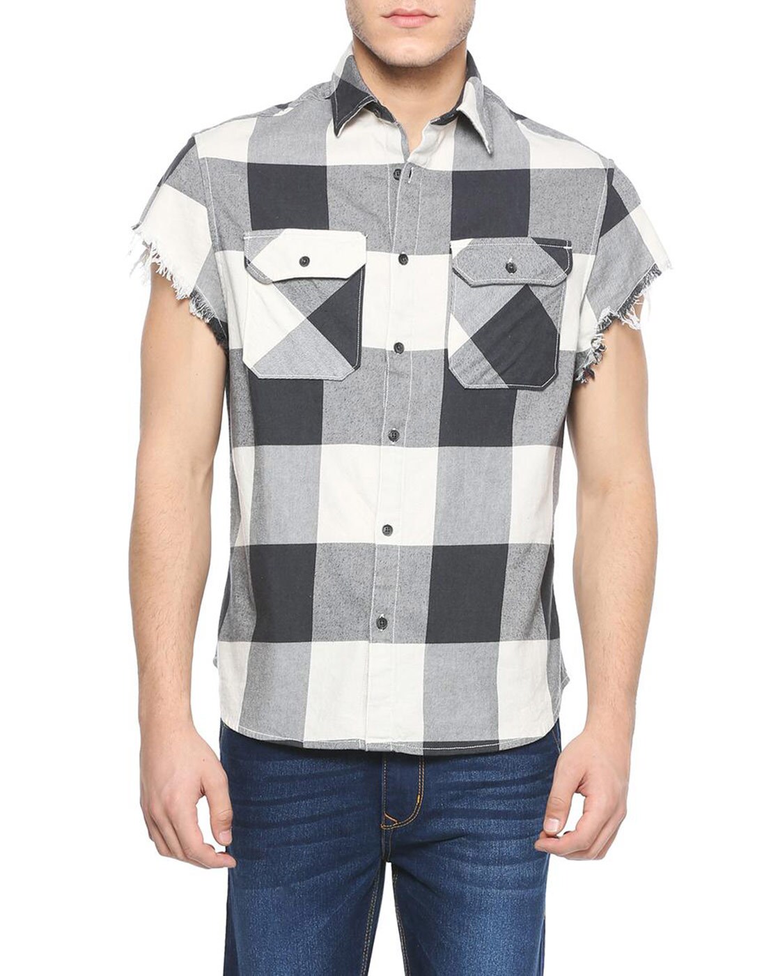 Buy Black White Shirts For Men By People Online Ajio Com