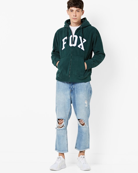 Mens fox store hoodies clearance