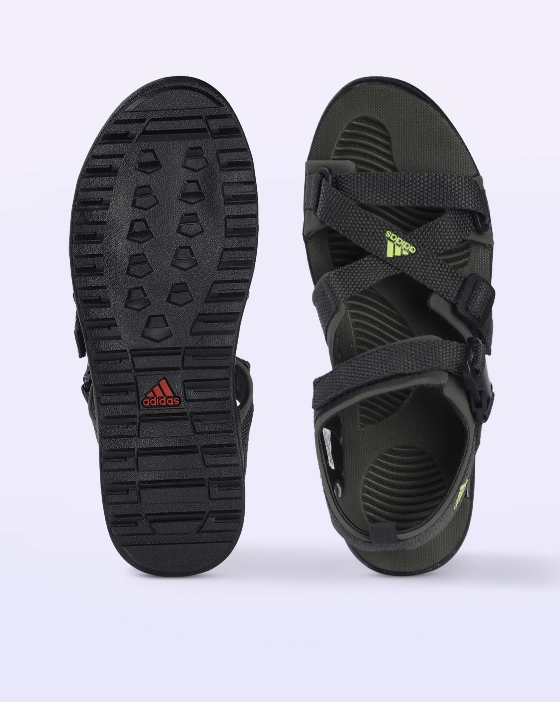 adidas gladi 2.0 olive floater sandals