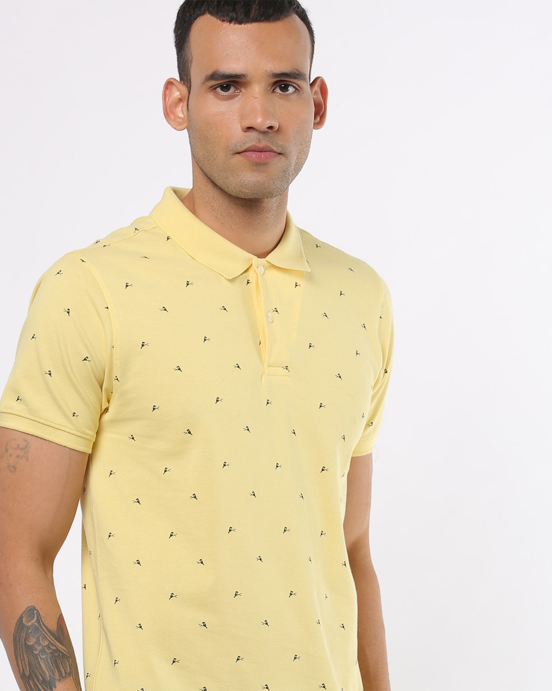 pastel yellow t shirt mens