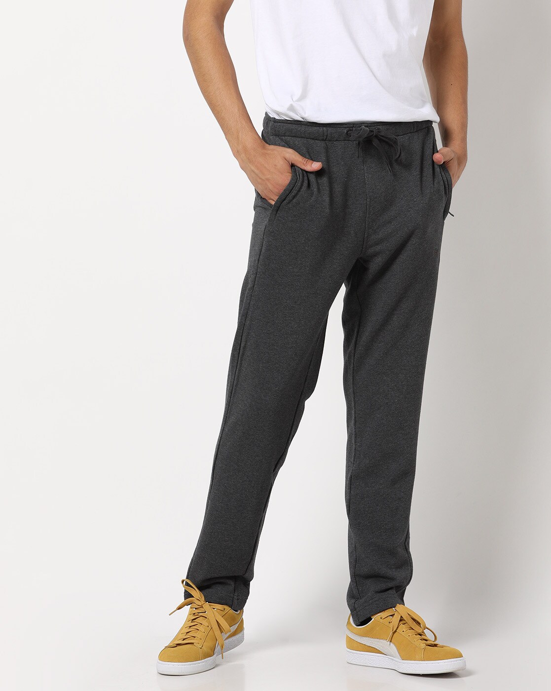 puma men's french terry pant