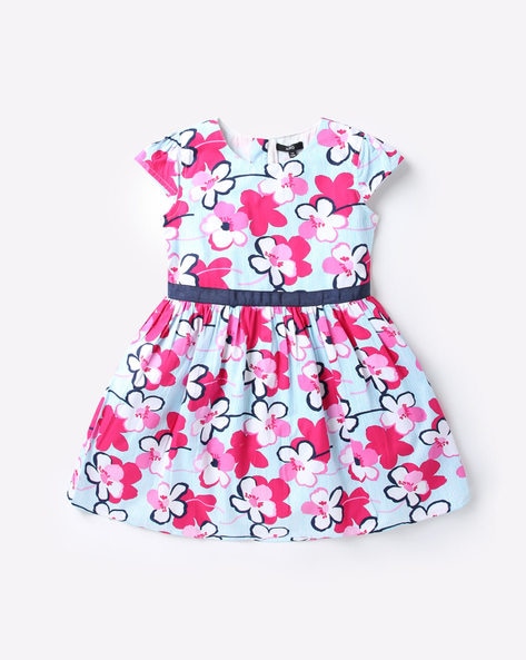 Buy Pink Dresses & Frocks for Girls by MUHURATAM Online | Ajio.com