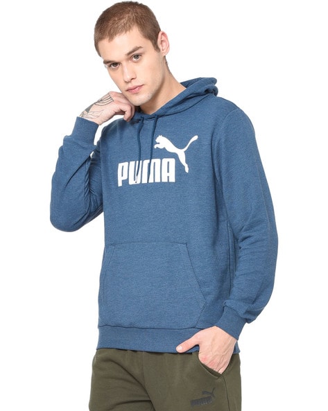 khaki puma hoodie