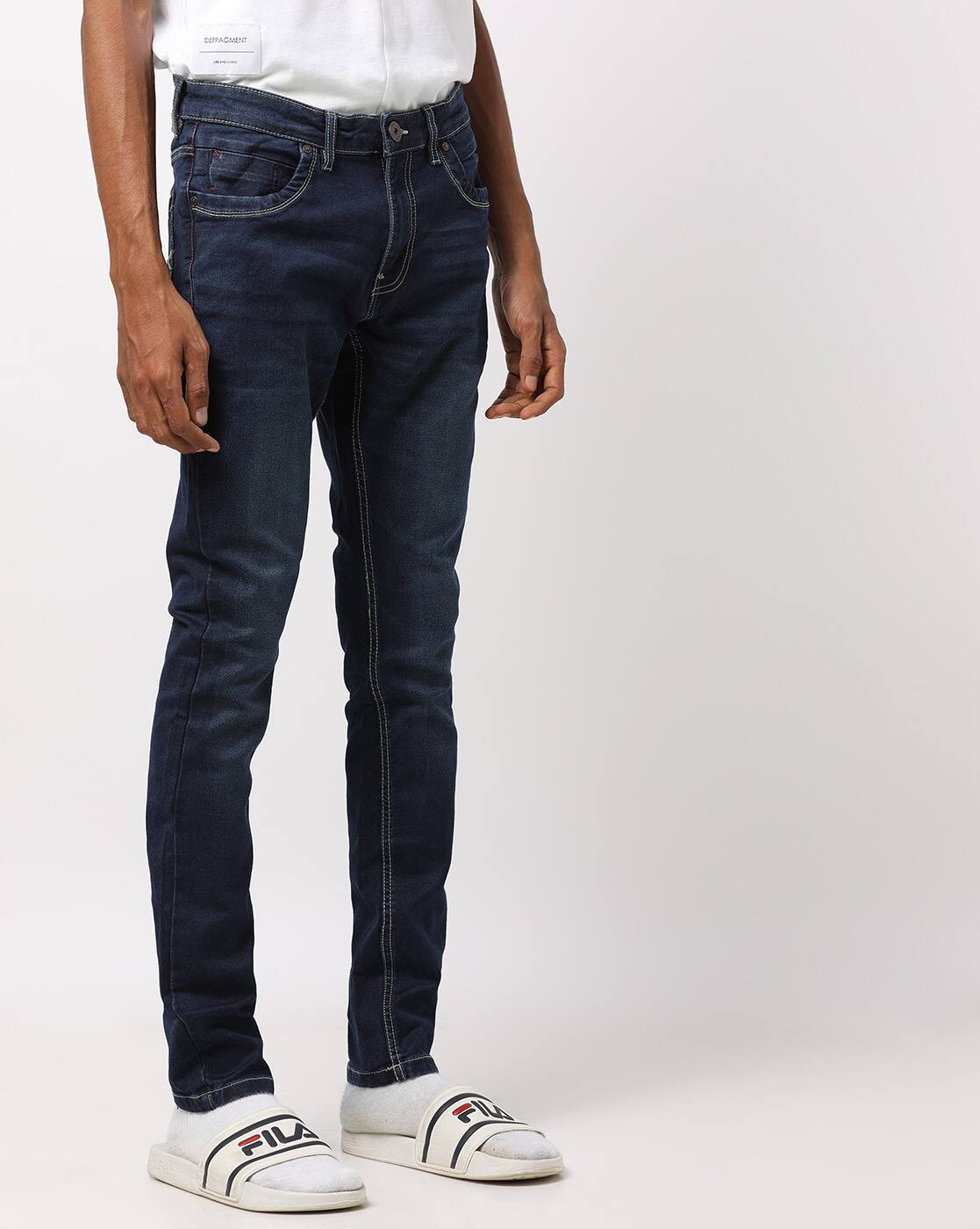 Buy Blue Jeans for Men by DNMX Online 