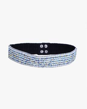 Wide embellished belt Clearance