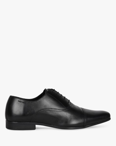 red tape black shoes formal