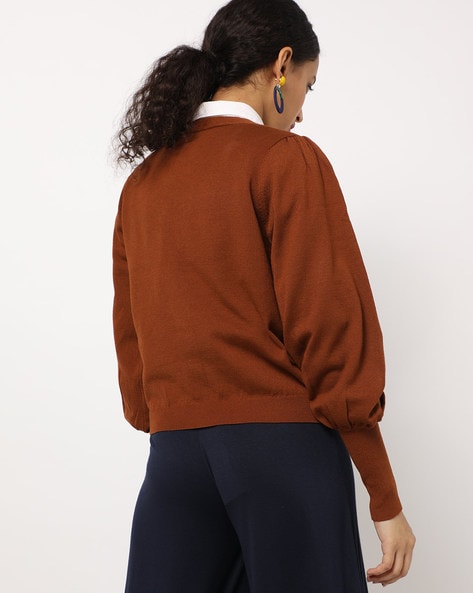 Buy Brown Sweaters & Cardigans for Women by ONLY Online