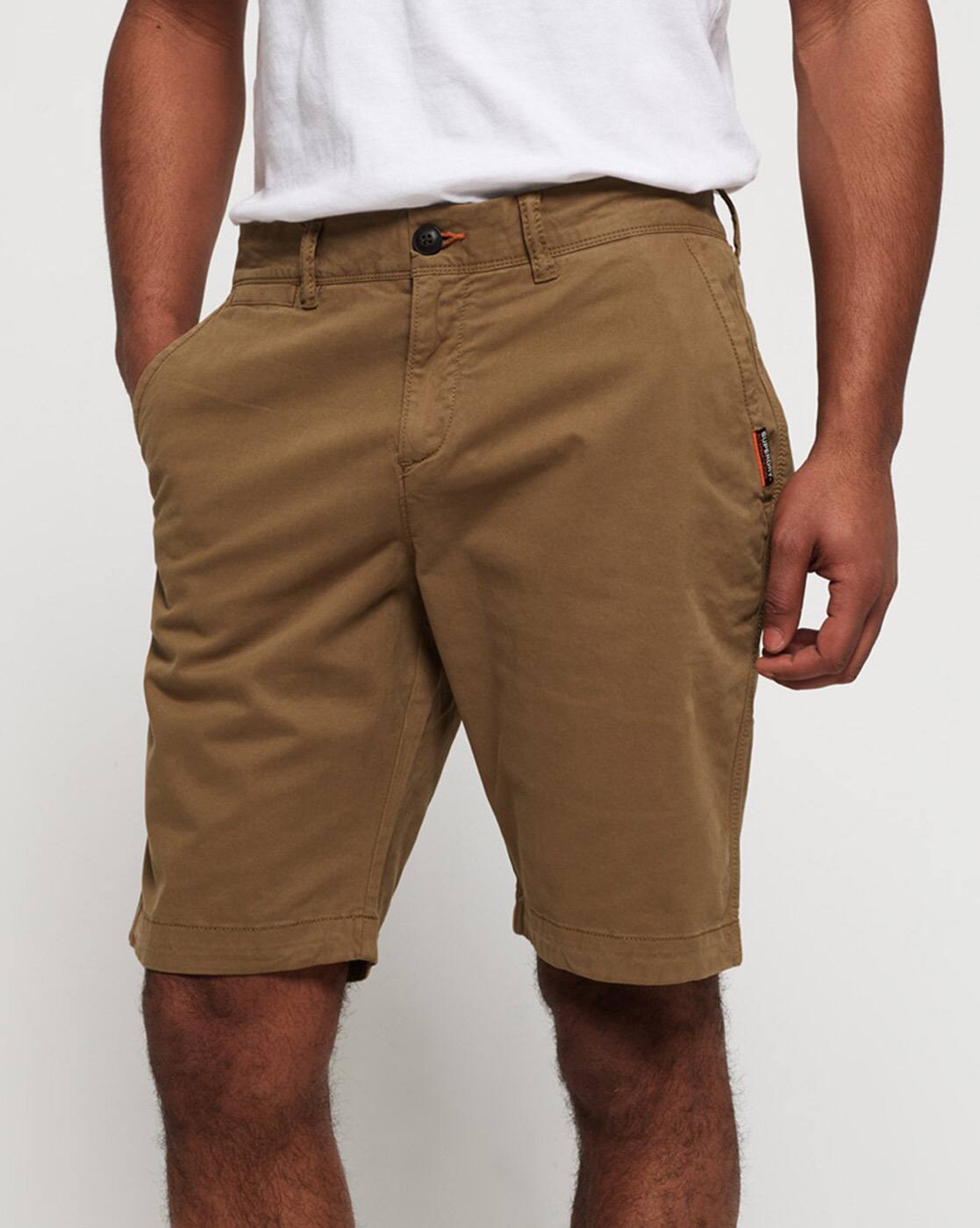 superdry checked shorts