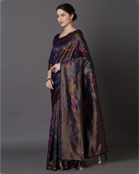 Traditional Jacquard Saree (Image - 1)