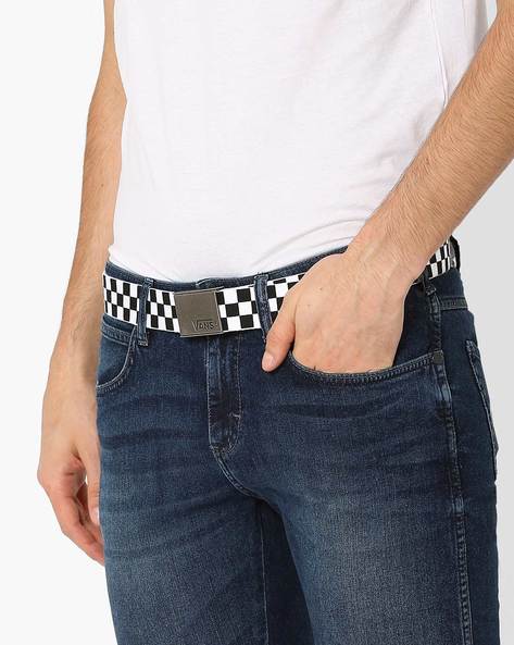 Buy Black & White Belts for Men by Vans Online 