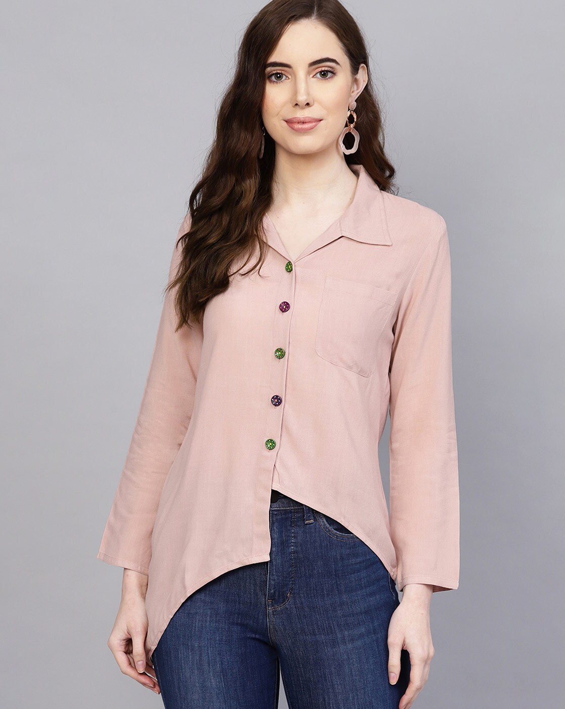 kurti tops for jeans